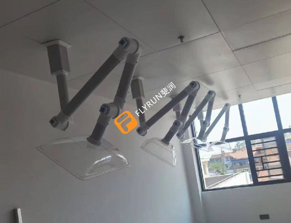 福建地區醫院艾灸排煙凈化系統安裝完成